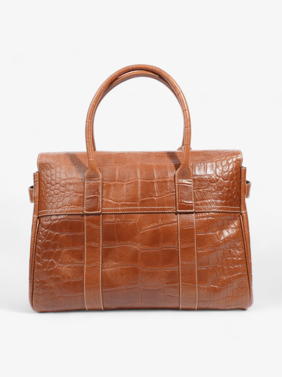 Mulberry Bayswater Oak Embossed Leather Image 4