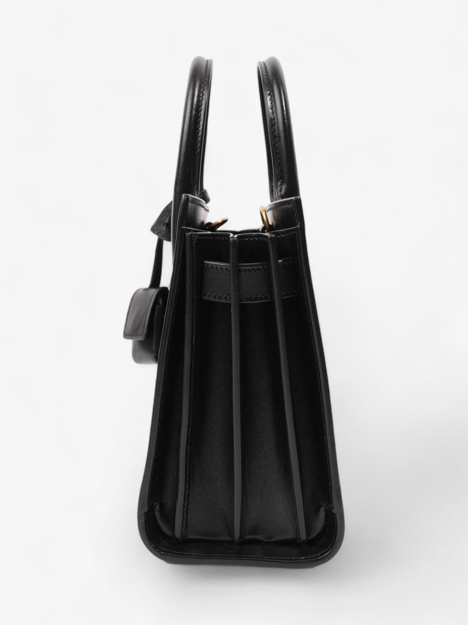 Saint Laurent Sac De Jour Black Calfskin Leather Nano Image 3