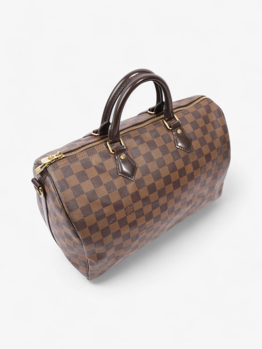 Louis Vuitton Speedy Bandoulière Damier Ebene Coated Canvas 35 Image 6