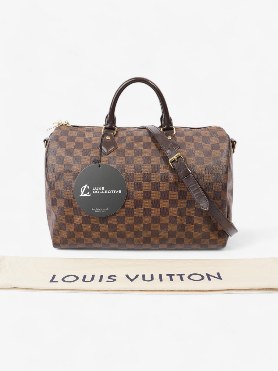 Louis Vuitton Speedy Bandoulière Damier Ebene Coated Canvas 35 Image 8