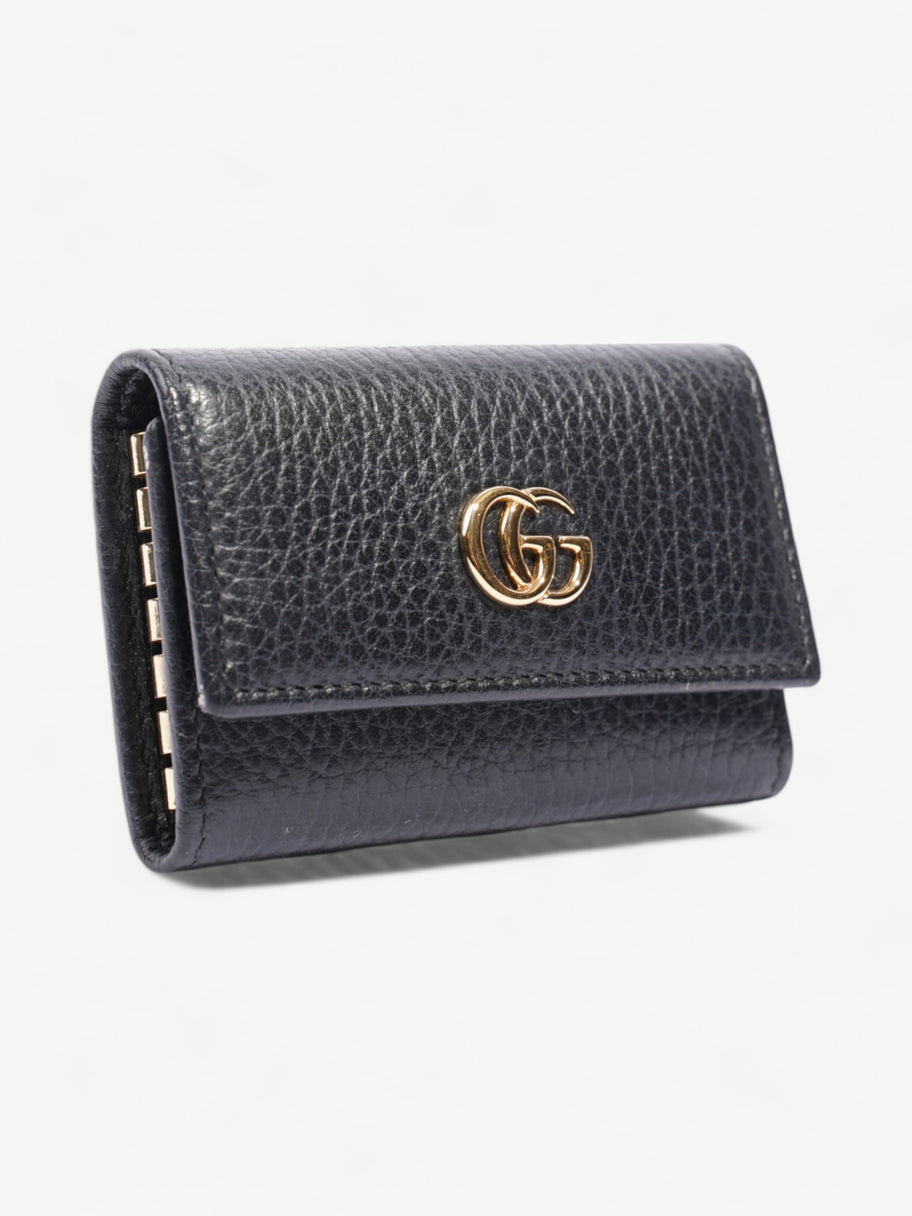 Gucci GG Marmont Key Case Black / Gold Leather Image 4