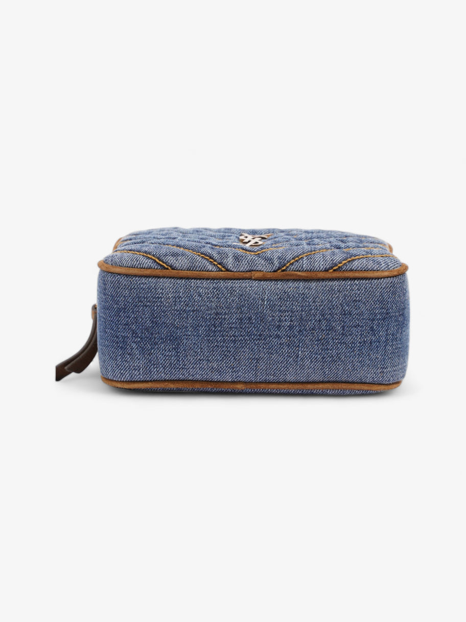 Lou Belt Bag Denim / Brown Denim Image 5