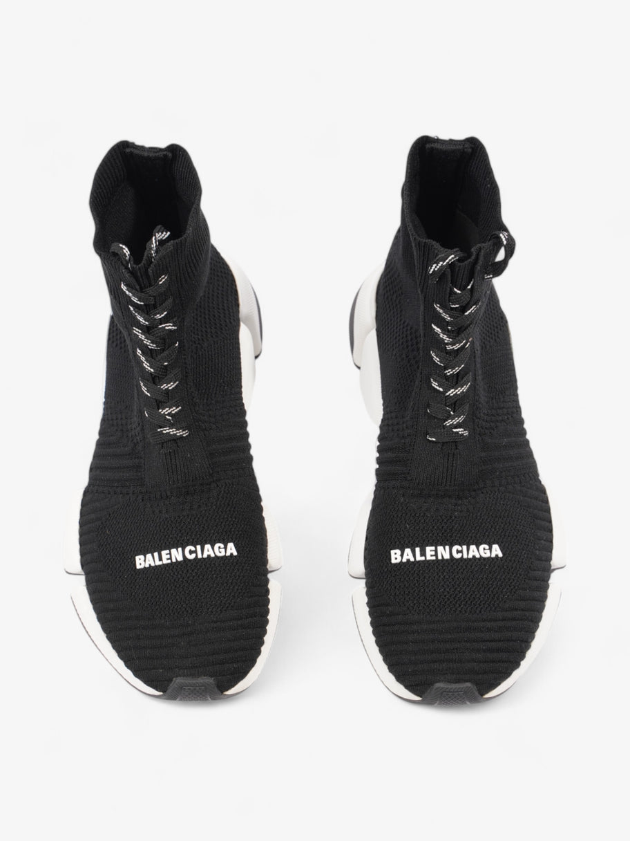 Balenciaga Speed 2.0 Lace Up Black / White Cotton EU 39 UK 6 Image 8