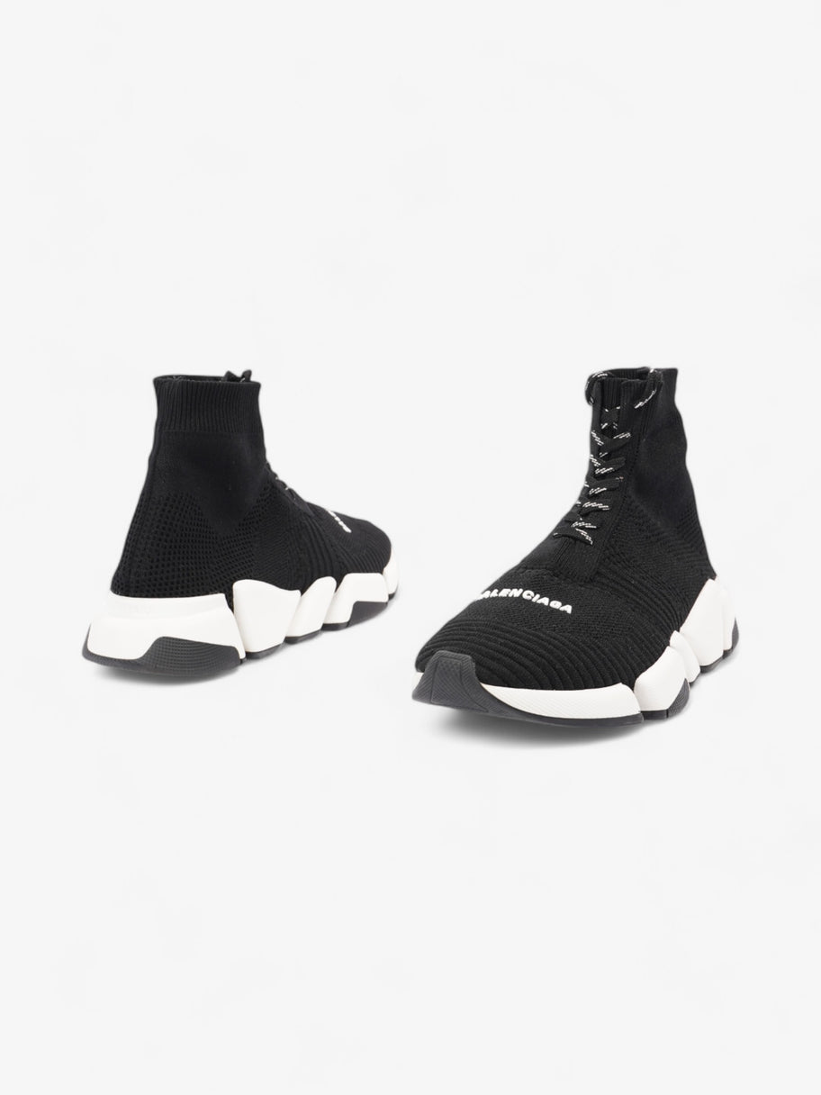 Balenciaga Speed 2.0 Lace Up Black / White Cotton EU 39 UK 6 Image 9