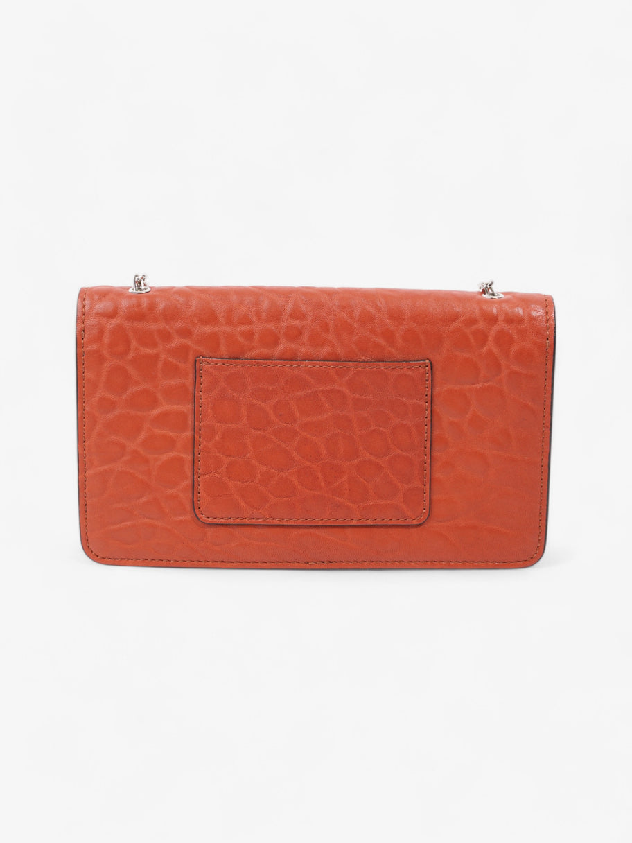 Mulberry Bayswater Clutch Wallet Burnt Orange Leather Image 4