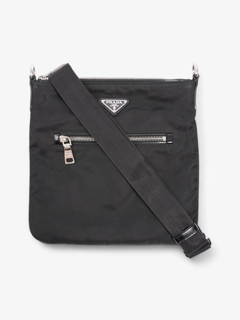  Prada Tessuto Crossbody Black Nylon