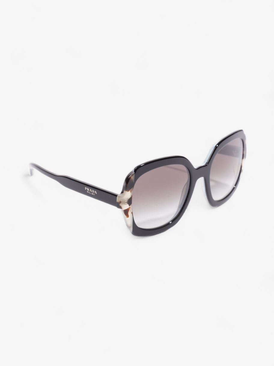 Prada Butterfly Sunglasses Black / Blue Acetate 140mm Image 6