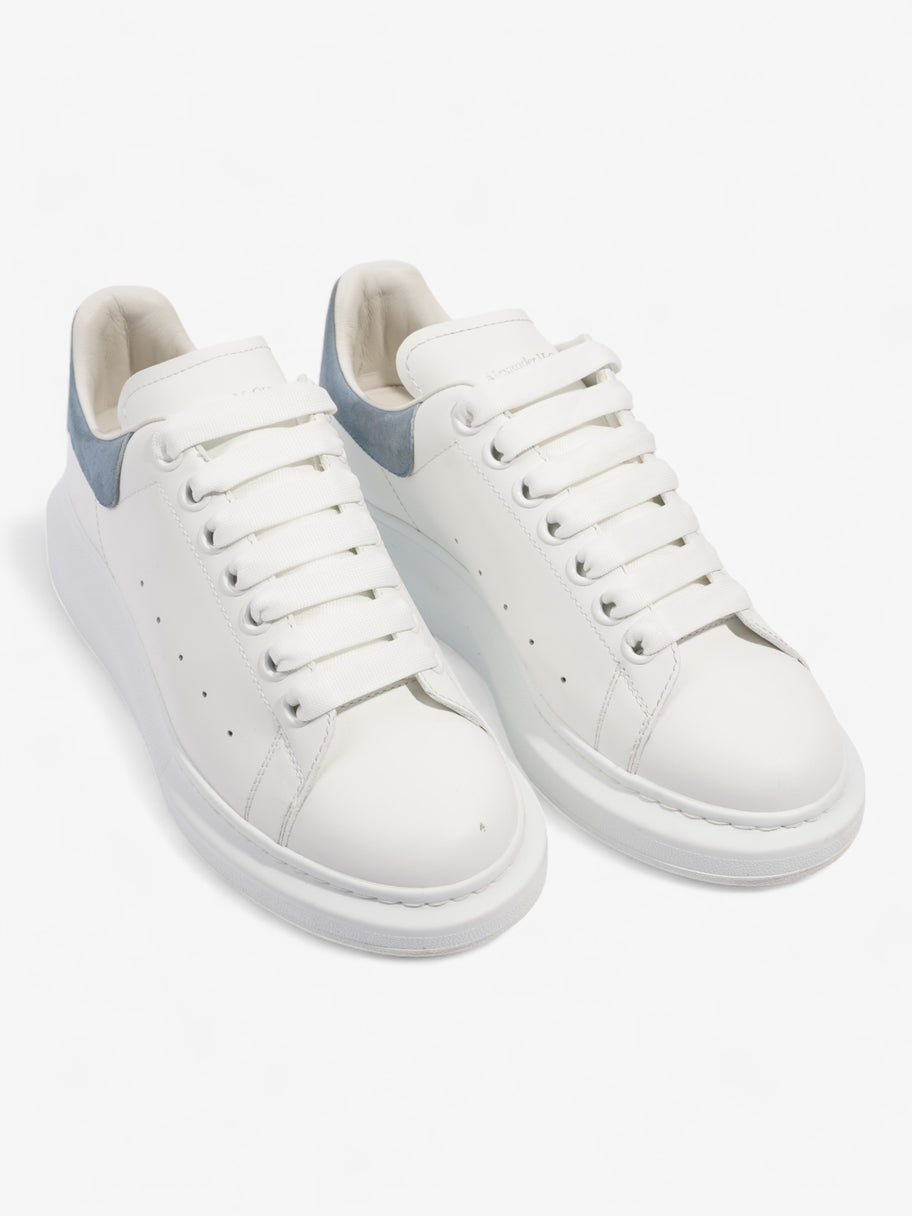 Alexander McQueen Oversized White / Light Blue Leather EU 38.5 UK 5.5 Image 8