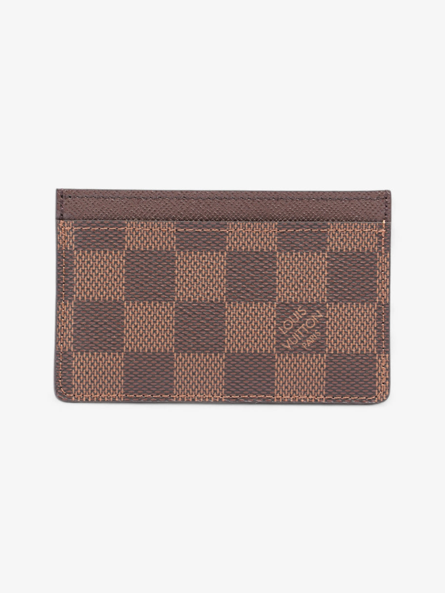 Louis Vuitton Card Holder Damier Ebene Coated Canvas Image 1