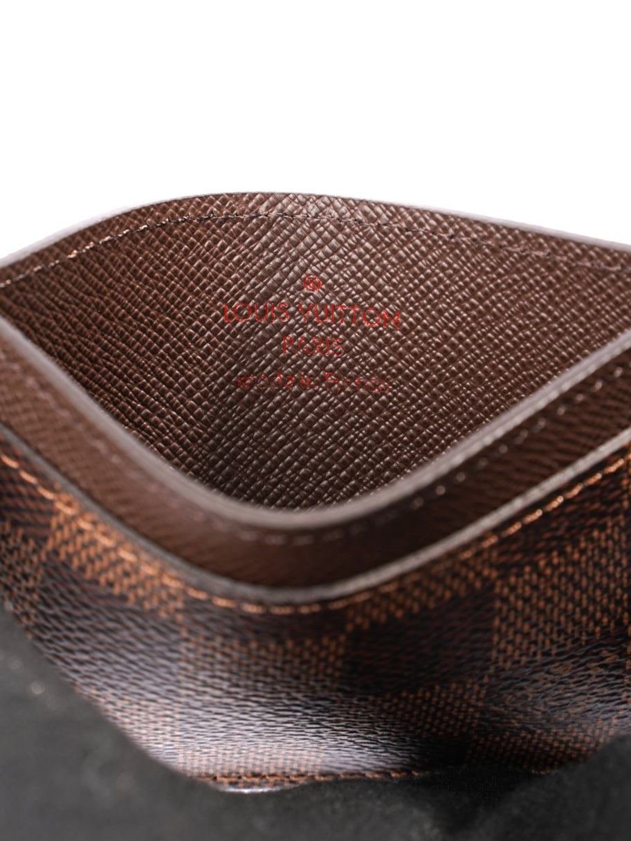 Louis Vuitton Card Holder Damier Ebene Coated Canvas Image 4