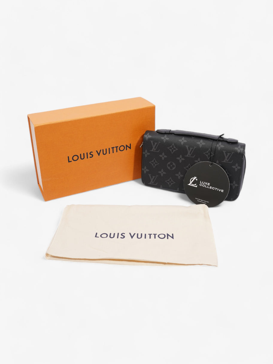 Louis Vuitton Zippy Wallet Monogram Eclipse Coated Canvas XL Image 9