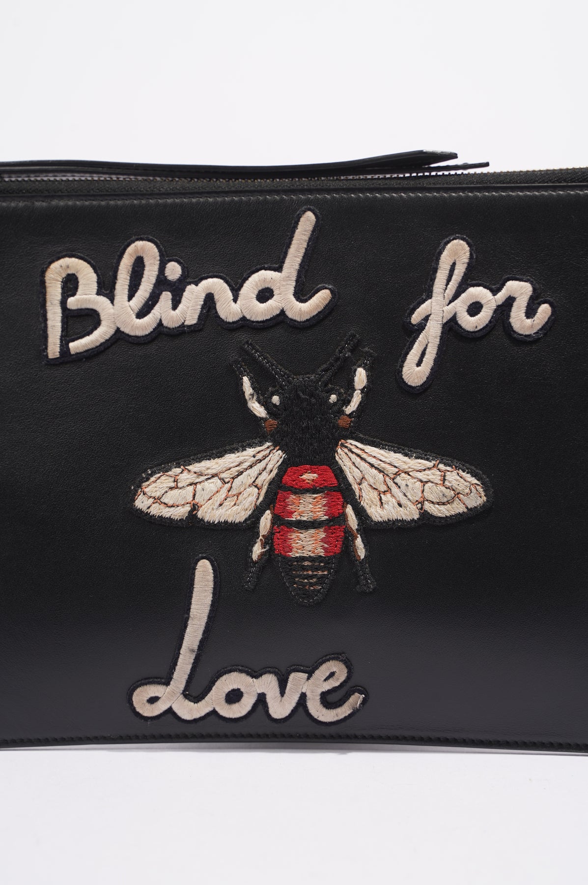 Gucci Blind For Love Black Leather Luxe Collective