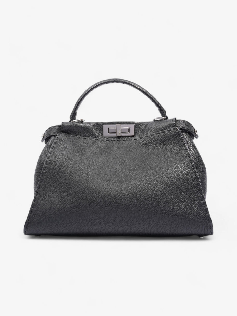 Fendi Peekaboo Black Leather Medium Image 4