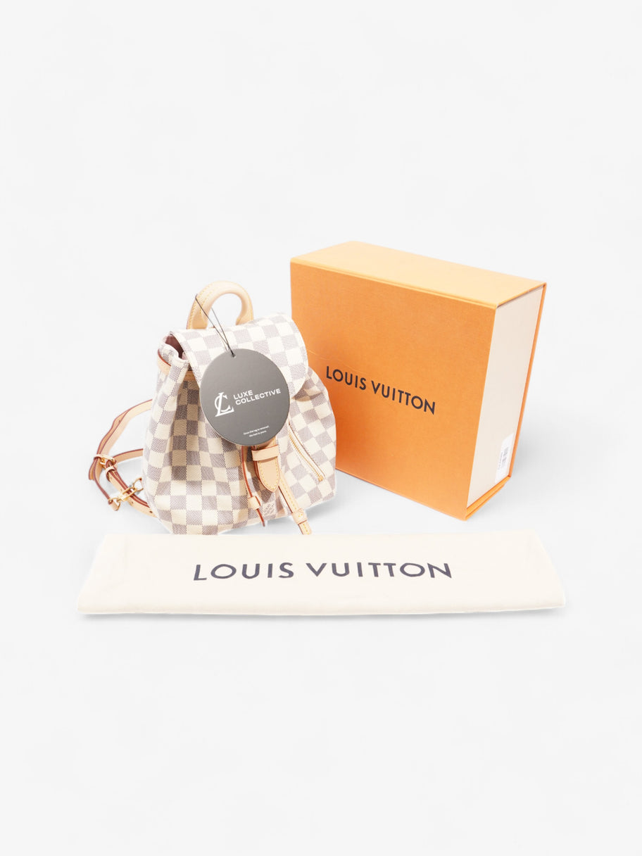 Louis Vuitton Sperone Backpack Damier Azur Canvas BB Image 9