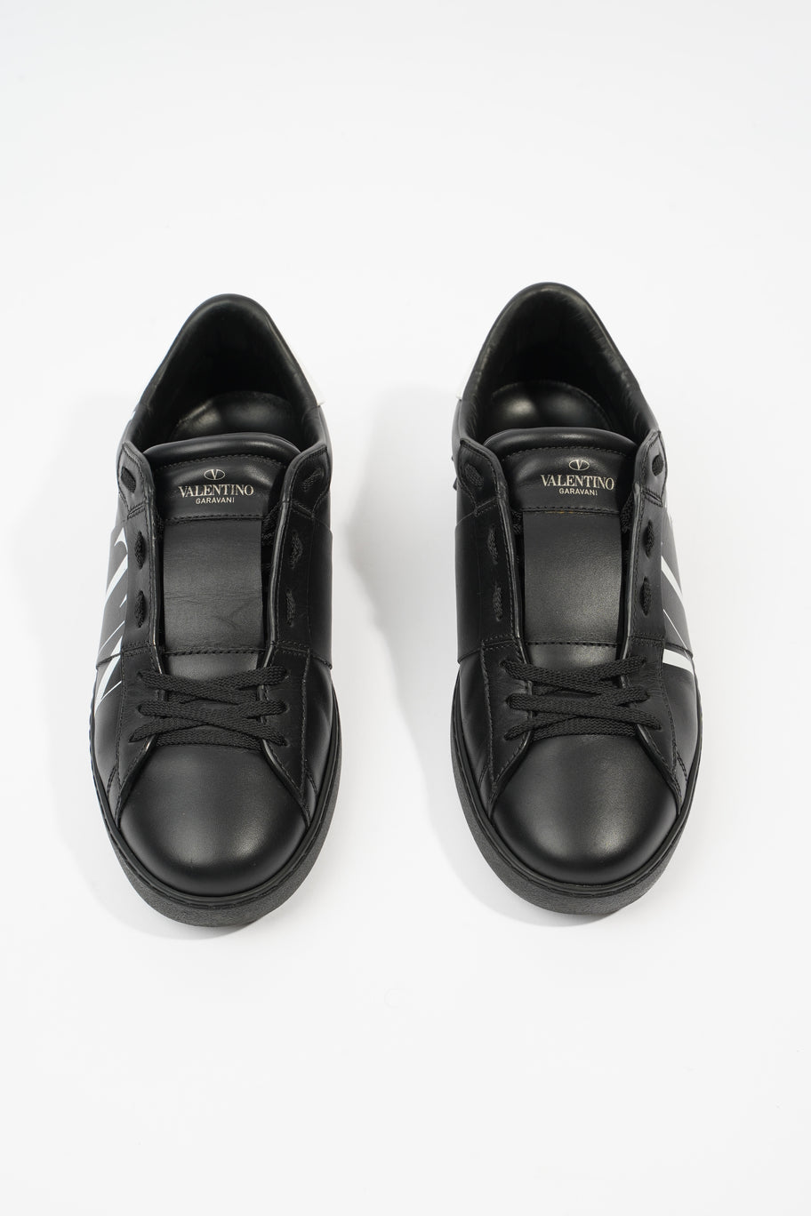 Open VLTN Sneaker Black / White Tab Leather EU 40 UK 6 Image 8