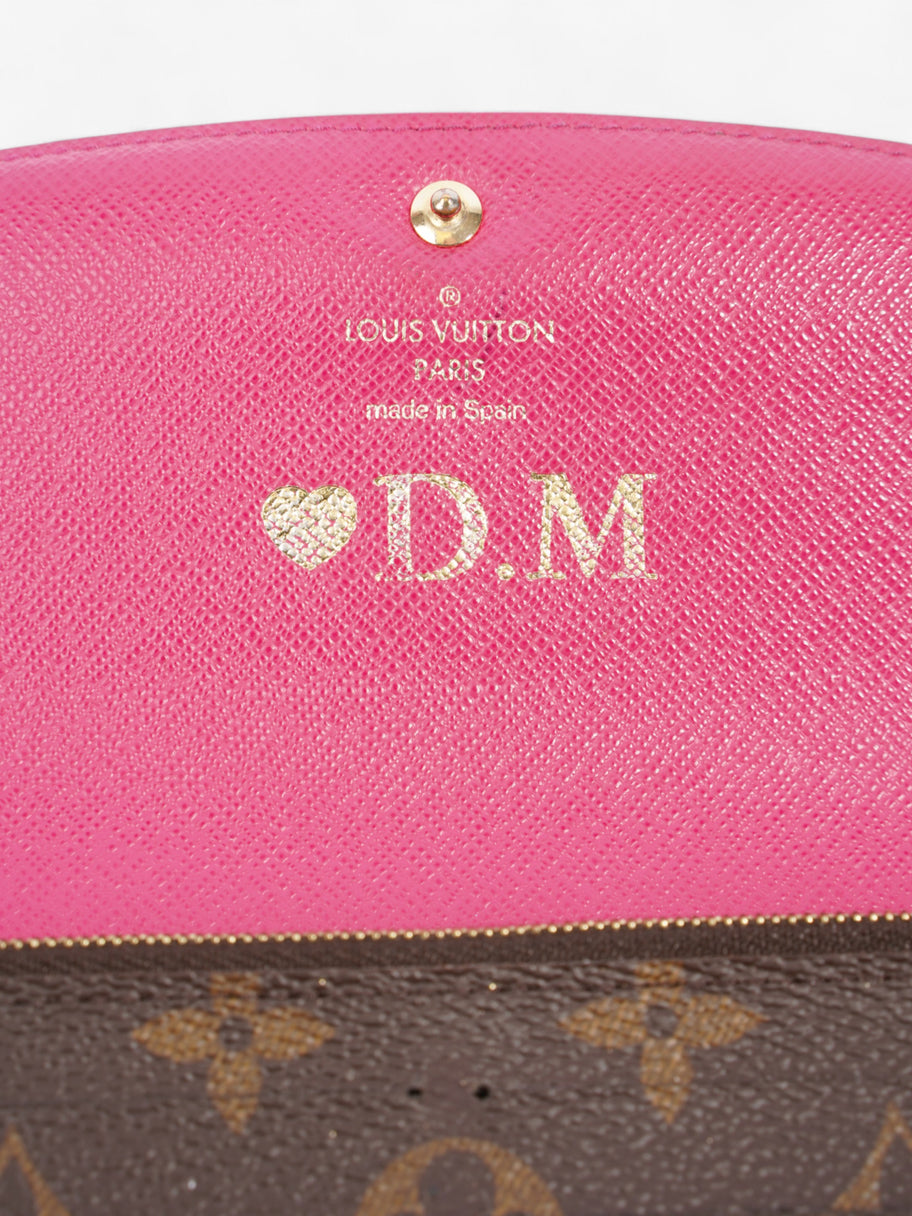 Louis Vuitton Emilie Wallet Blooming Flowers Monogram / Rose Ballerine Canvas Image 5