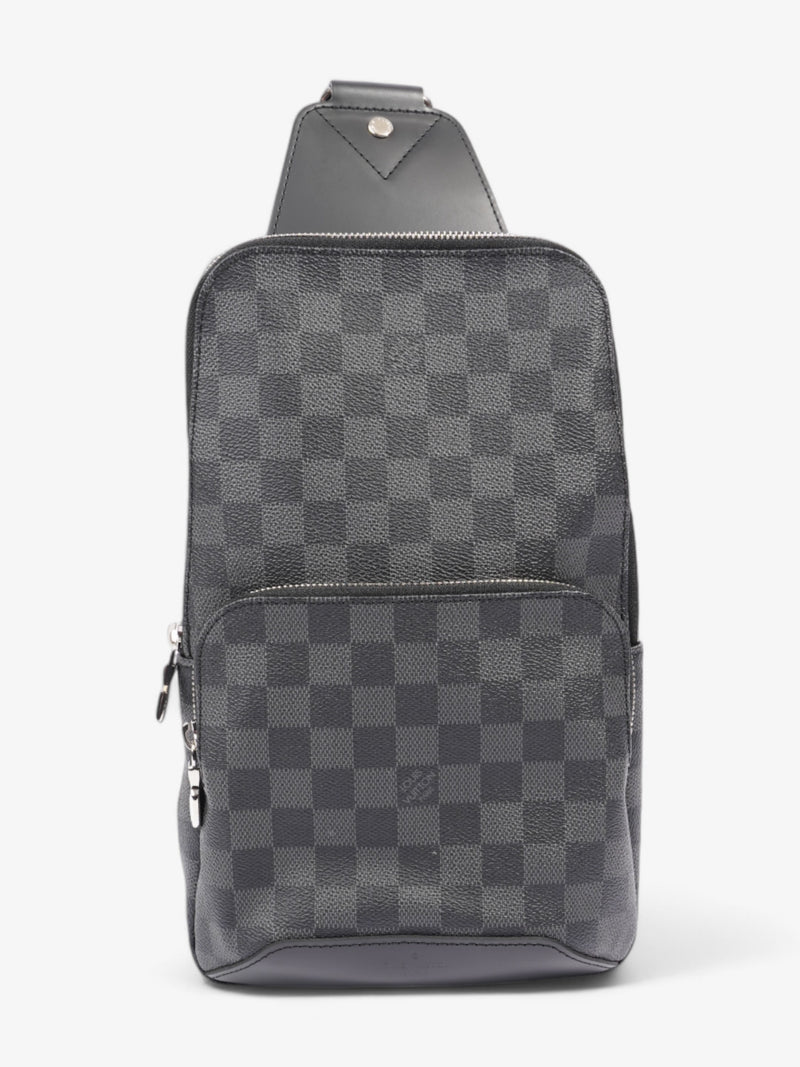  Louis Vuitton Avenue Sling Bag Damier Graphite Coated Canvas