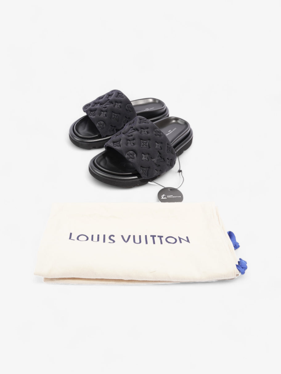 Louis Vuitton Pool Slides Black Neoprene EU 38 UK 5 Image 10