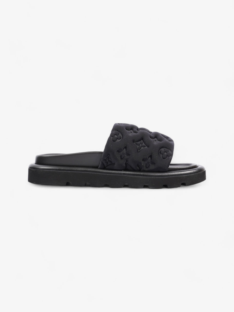 Louis Vuitton Pool Slides Black Neoprene EU 38 UK 5 Image 4