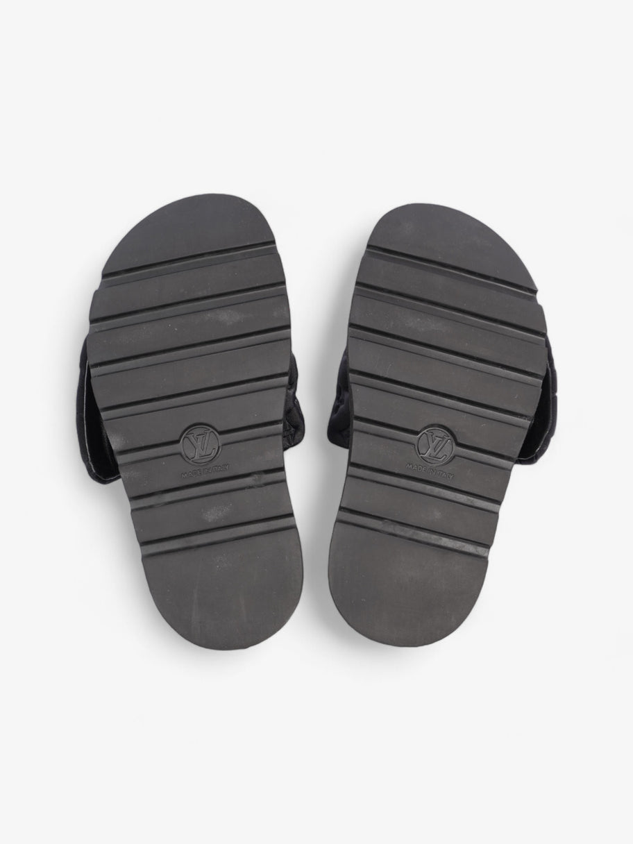 Louis Vuitton Pool Slides Black Neoprene EU 38 UK 5 Image 7