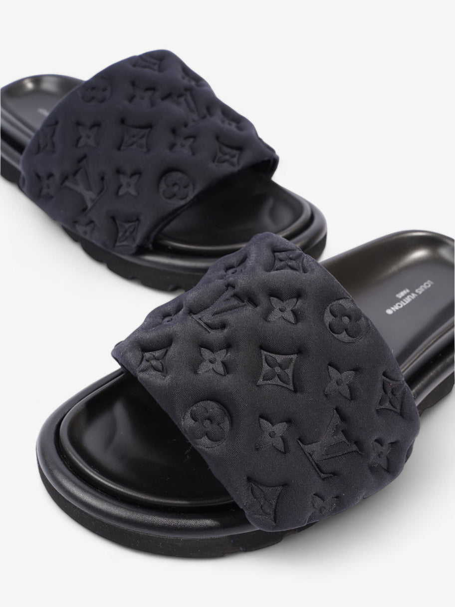 Louis Vuitton Pool Slides Black Neoprene EU 38 UK 5 Image 9