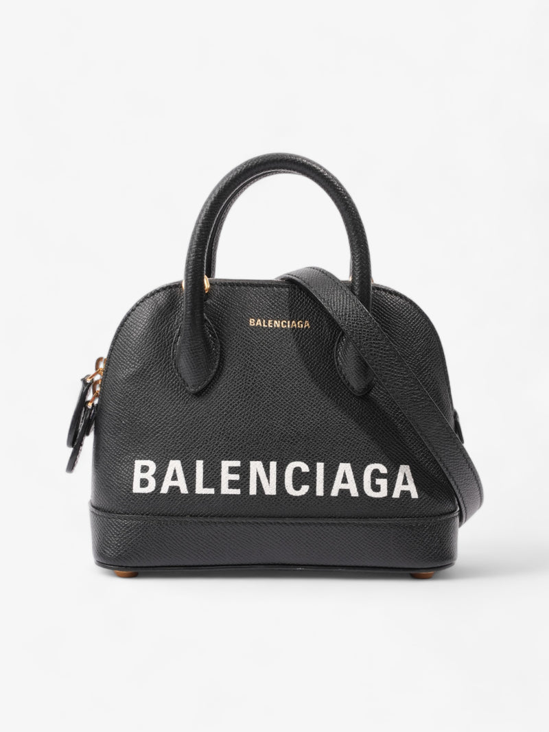  Balenciaga XXS Ville Black Leather