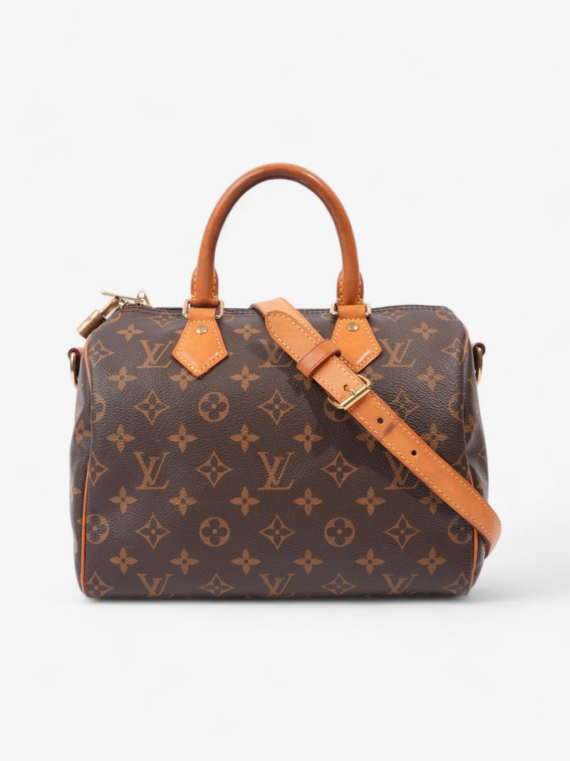  Louis Vuitton Speedy Bandoulière Monogram Coated Canvas 25