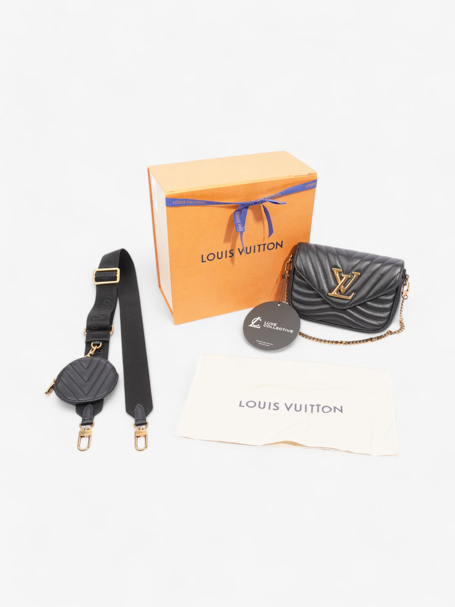 Louis Vuitton New Wave Multi-Pochette Black Calfskin Leather Image 9