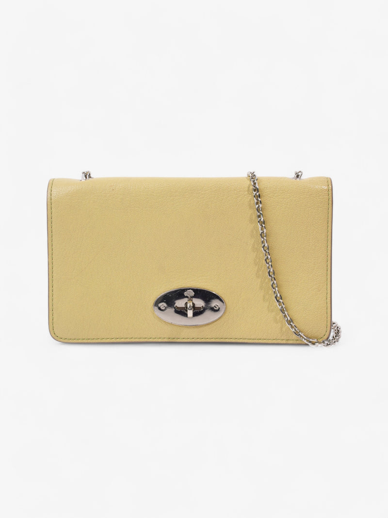  Mulberry Bayswater Clutch Wallet Pistachio Green Leather