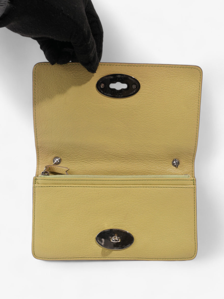 Mulberry Bayswater Clutch Wallet Pistachio Green Leather Image 8