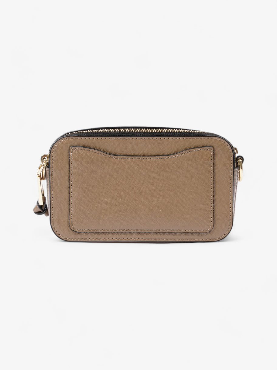 Marc Jacobs The Snapshot Brown  / Cream / Black Saffiano Leather Image 4