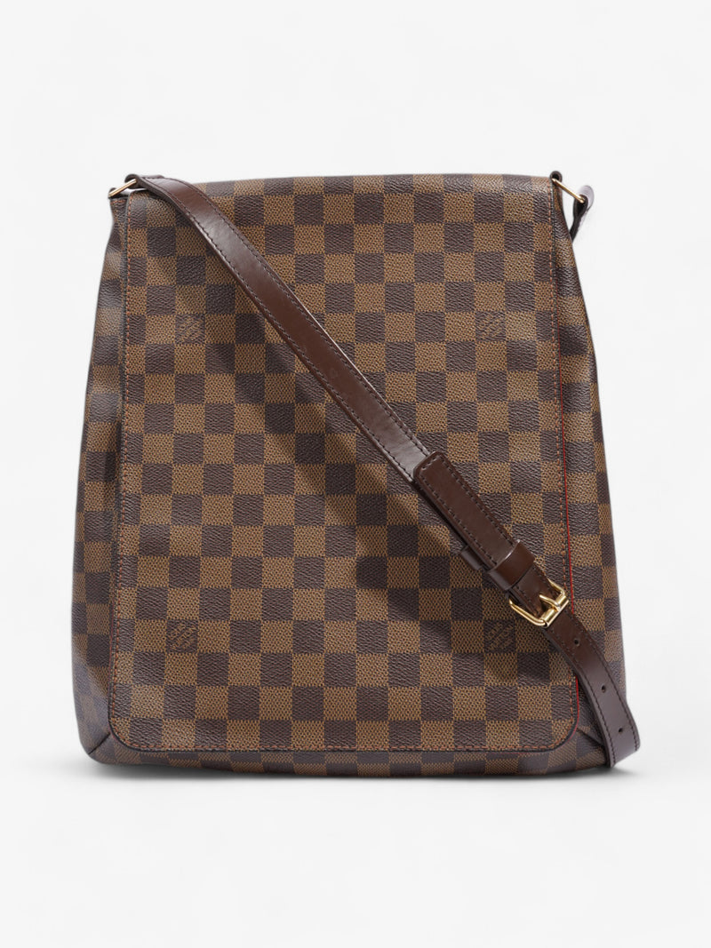  Louis Vuitton Musette Salsa Damier Ebene Coated Canvas GM