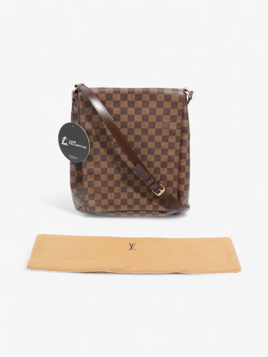 Louis Vuitton Musette Salsa Damier Ebene Coated Canvas GM Image 11