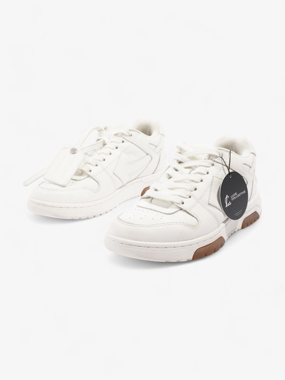 Off White Out Of Office White Leather EU 38 UK 5 Image 10