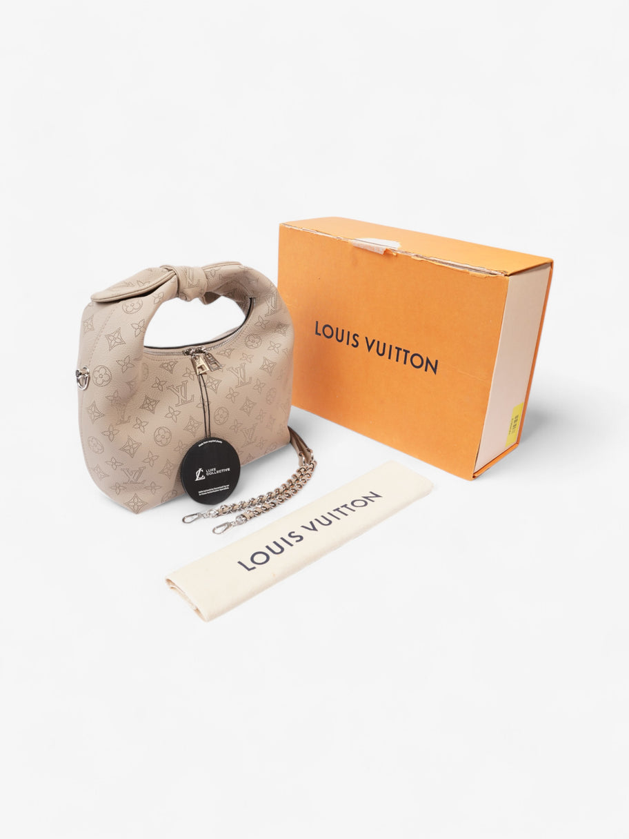 Louis Vuitton Why Knot Beige Taupe Calfskin Leather PM Image 10