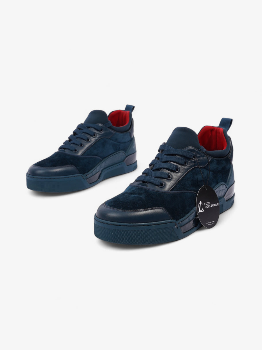 Christian Louboutin Aurelien Low top Navy Suede EU 42.5 UK 8.5 Luxe Collective