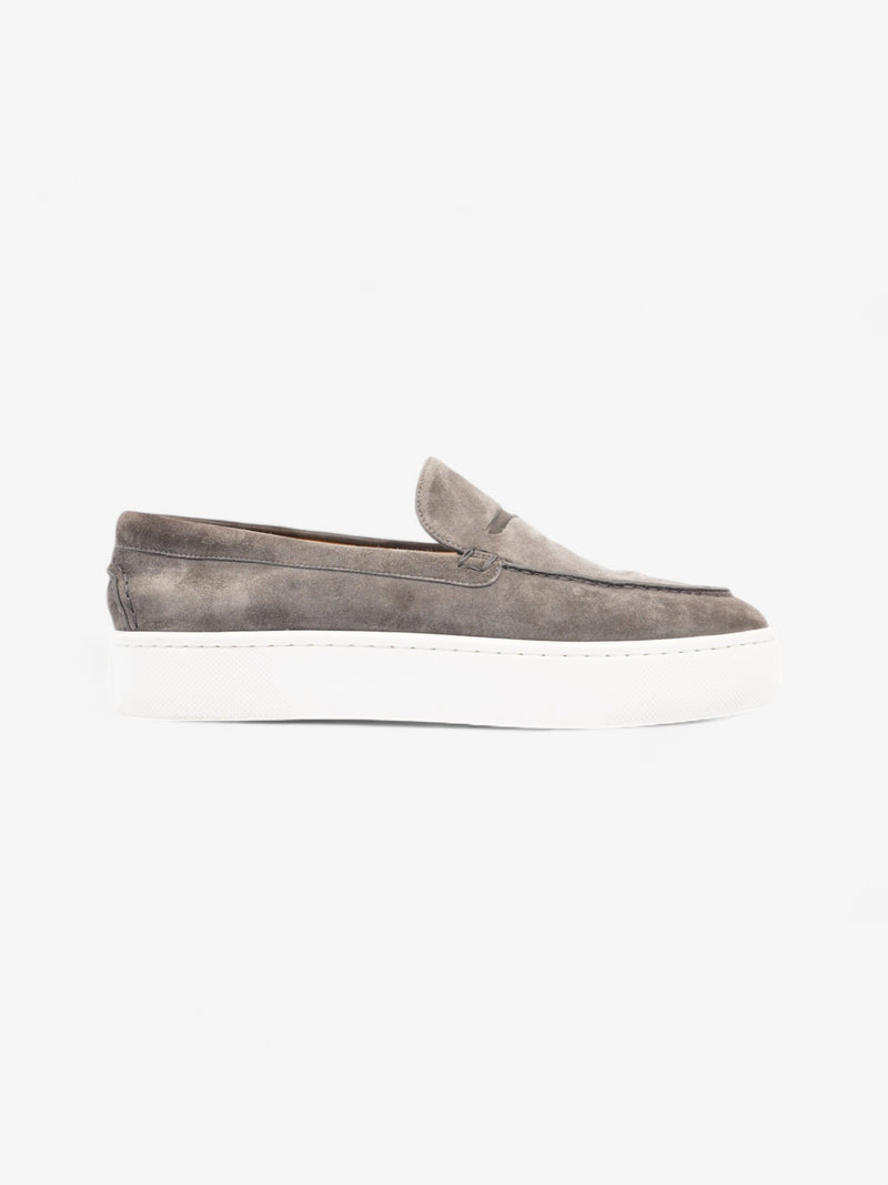  Christian Louboutin Paqueboat Grey Suede EU 42 UK 8