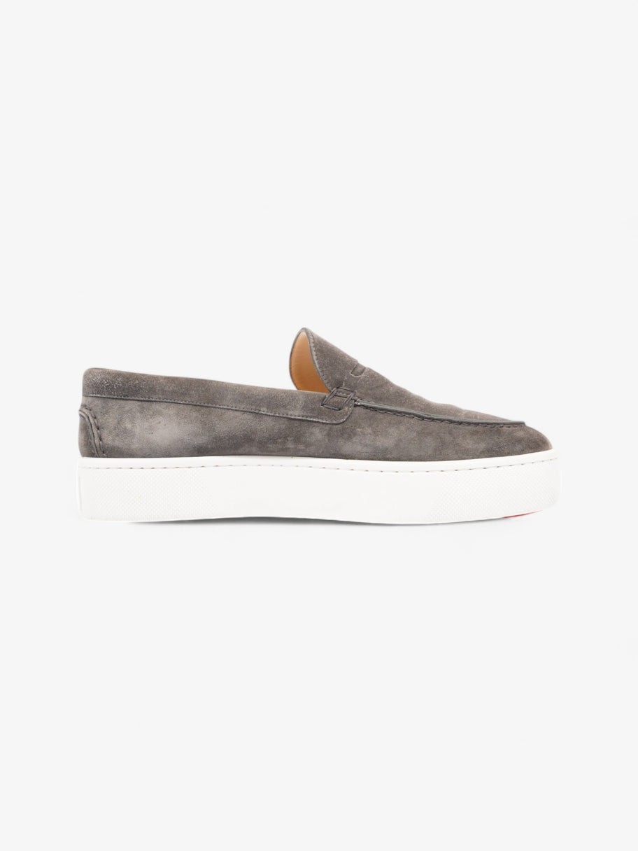 Christian Louboutin Paqueboat Grey Suede EU 42 UK 8 Image 4