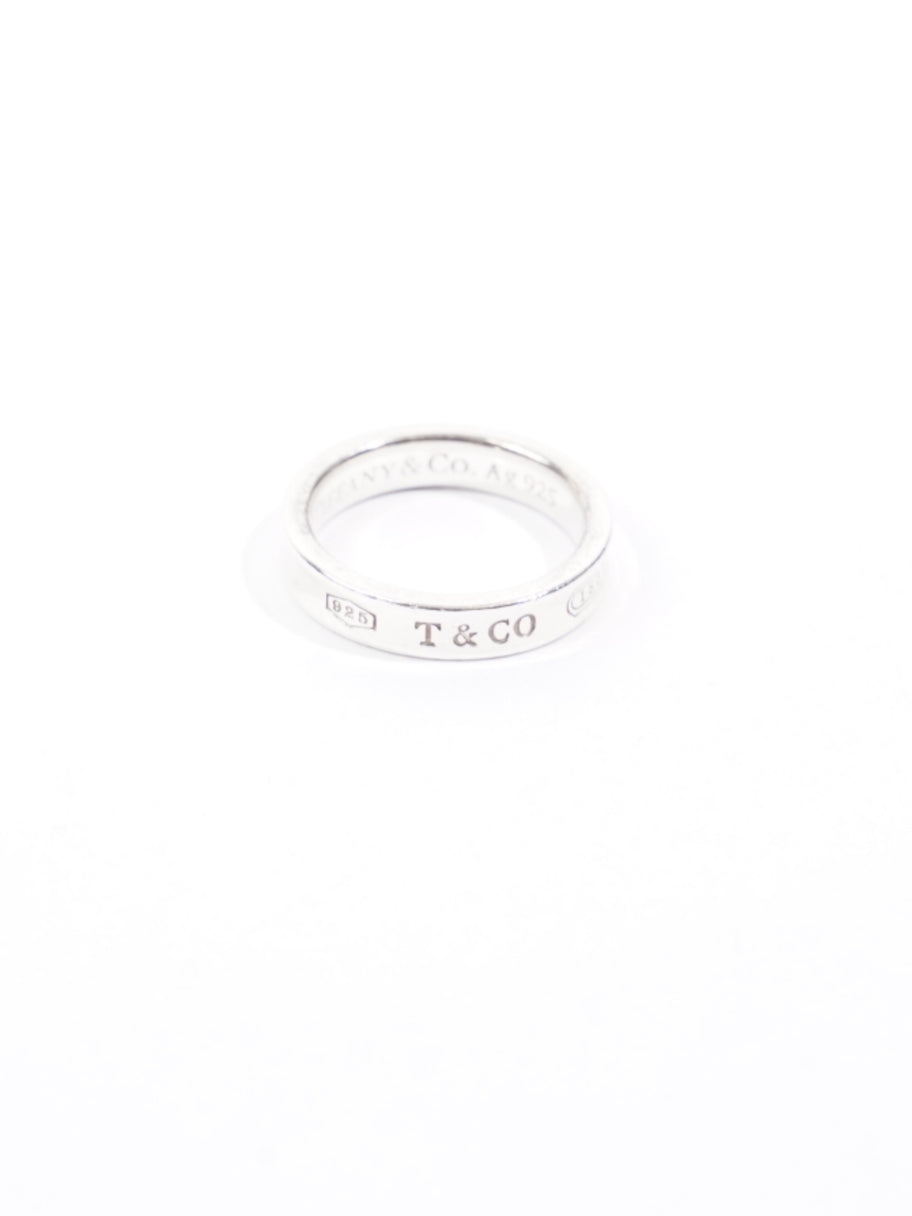 Tiffany and Co 1837 Ring Silver Silver Sterling 49mm Image 1