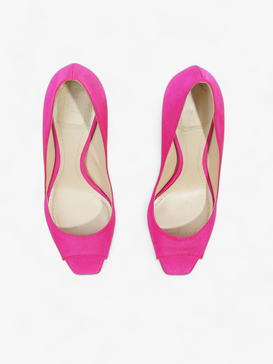 Heels 100 Pink Canvas EU 40 UK 7 Image 4