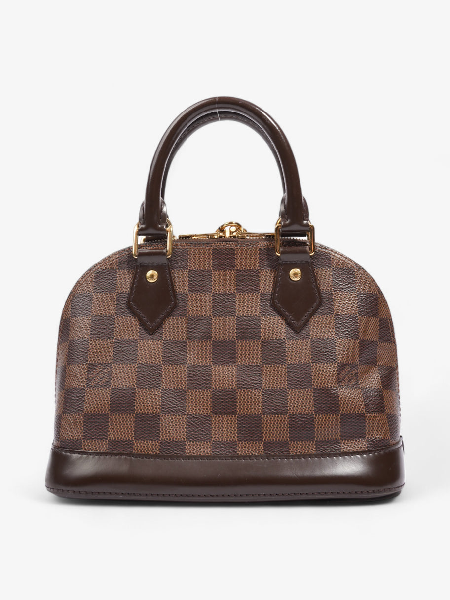 Louis Vuitton Alma Damier Ebene Coated Canvas BB Image 4