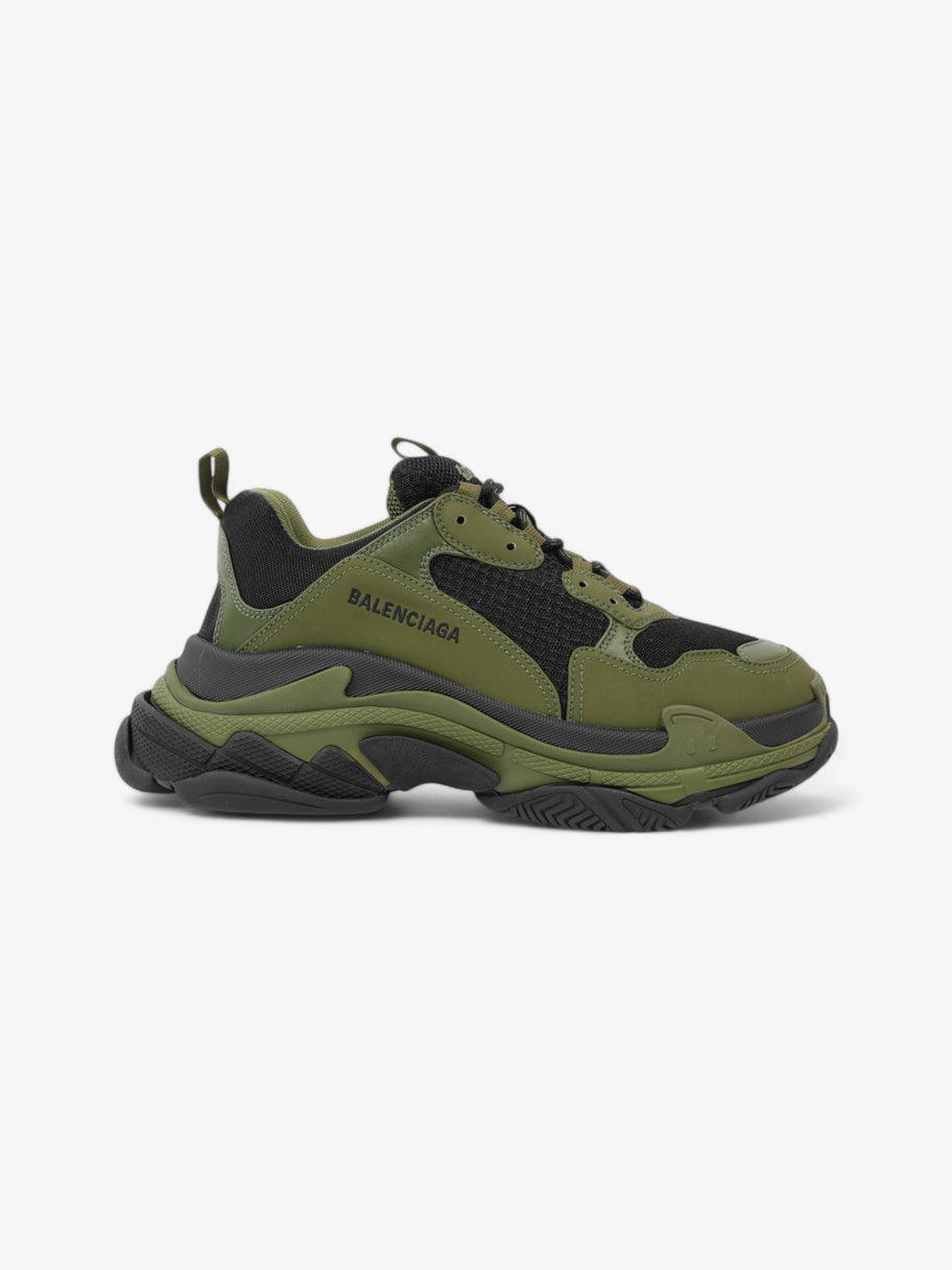 Balenciaga Triple S Black / Khaki Mesh EU 42 UK 8 Image 1