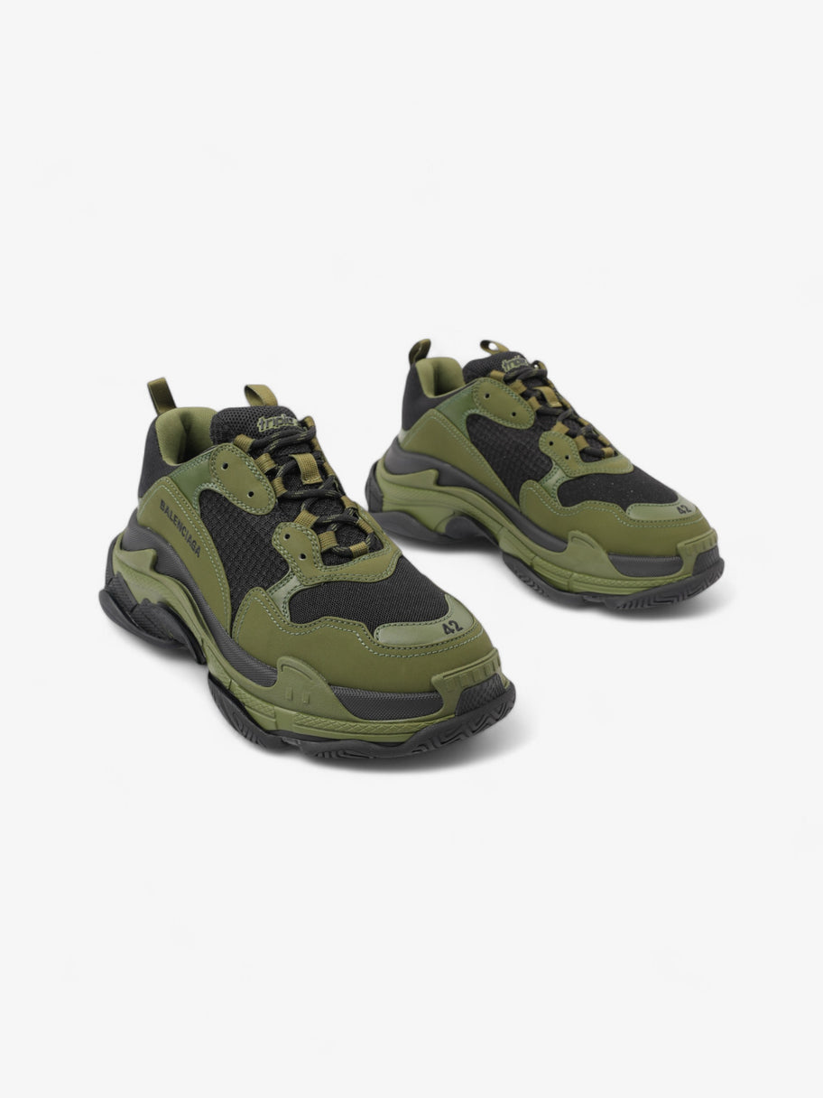 Balenciaga Triple S Black / Khaki Mesh EU 42 UK 8 Image 2