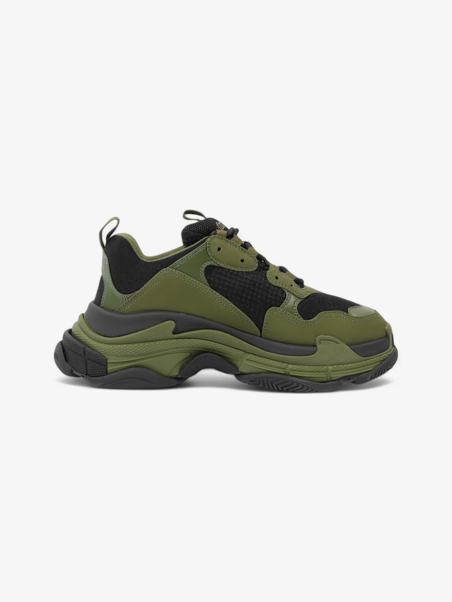 Balenciaga Triple S Black / Khaki Mesh EU 42 UK 8 Image 4