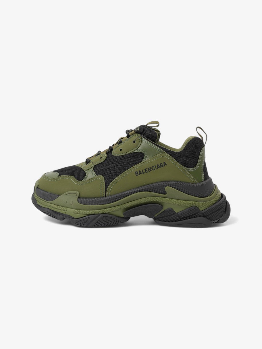 Balenciaga Triple S Black / Khaki Mesh EU 42 UK 8 Image 5