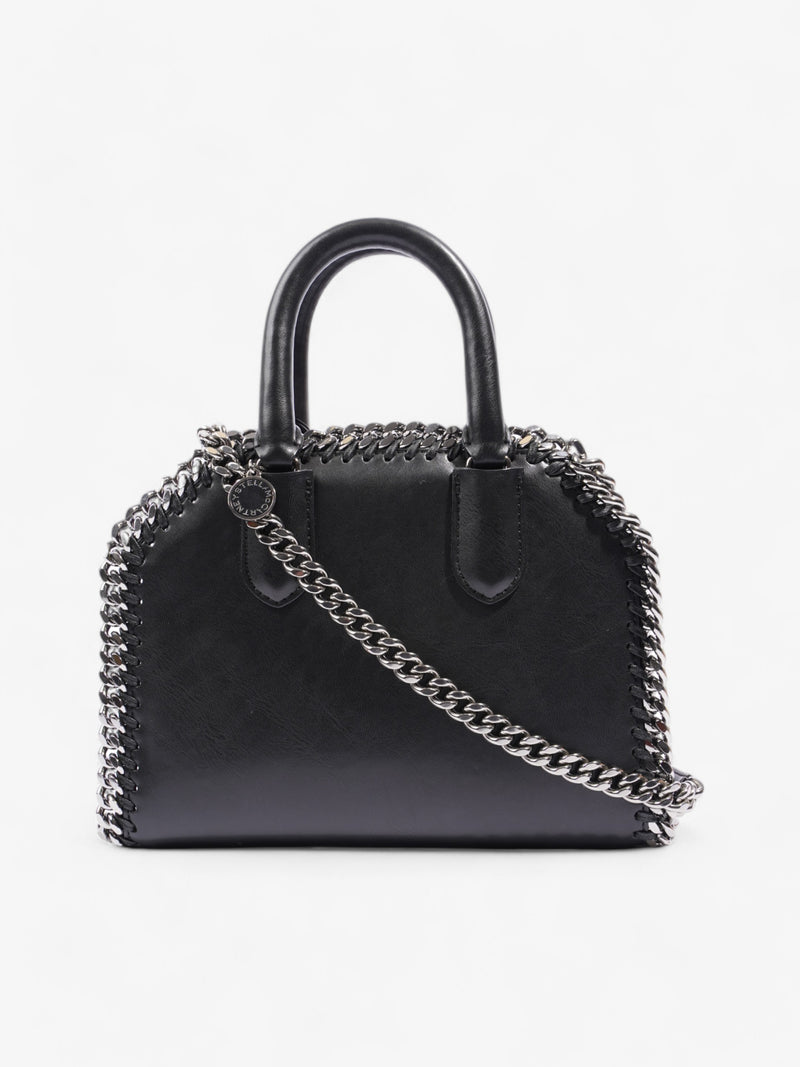  Stella McCartney Falabella Box Top Handle Bag Black Leather