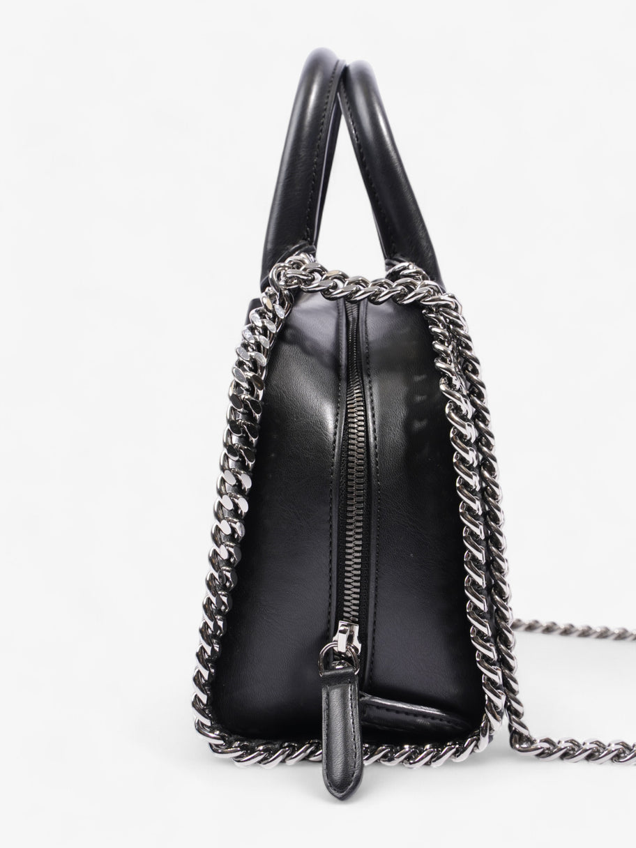 Stella McCartney Falabella Box Top Handle Bag Black Leather Image 3