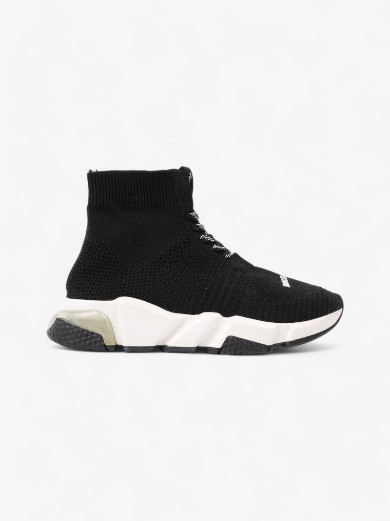  Speed Bubble Lace Up Black / White Cotton EU 37 UK 4