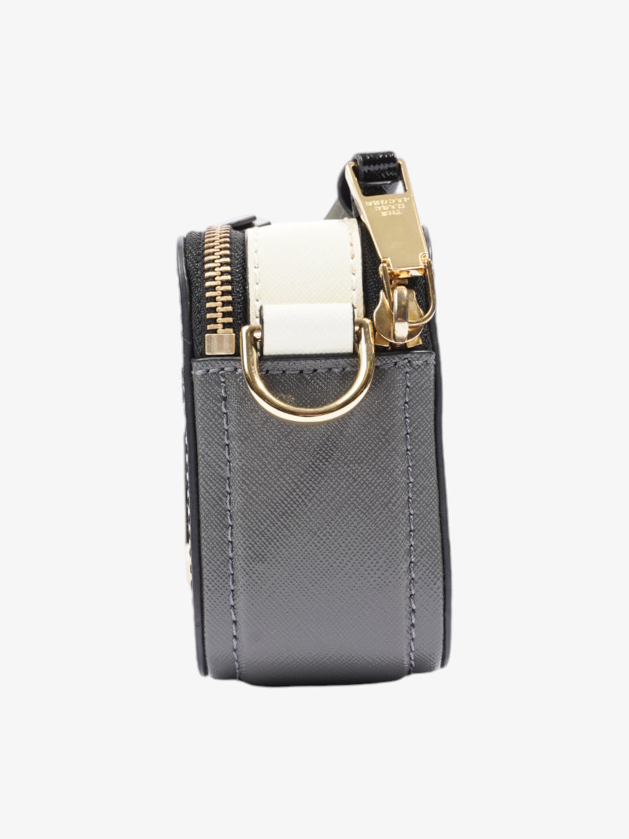 Marc Jacobs The Snapshot Bag Black / Cream Leather Image 3