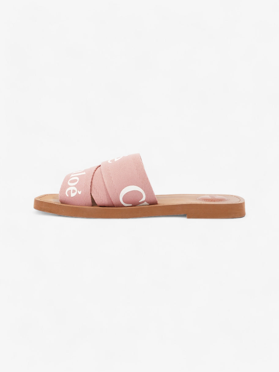 Chloe Woody Slides Delicate Pink Canvas EU 39 UK 6 Image 3